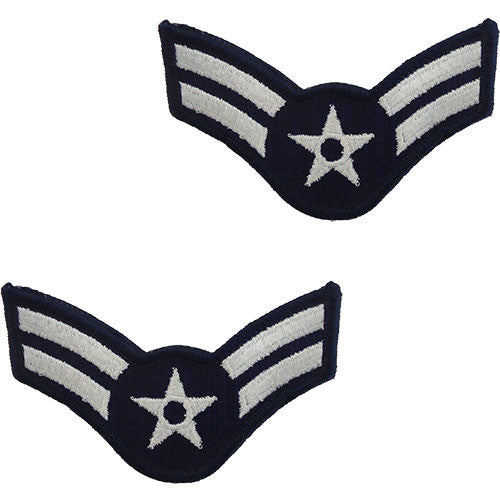 Air Force Full Color Embroidered Enlisted Rank - Large Size Rank AFR-7925