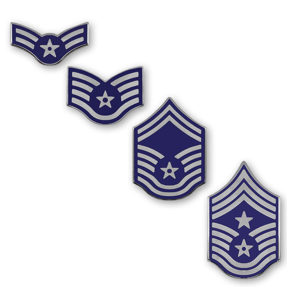 USAMM - Air Force - Blue Enameled Rank USAMM - Air Force - Blue Enameled Rank