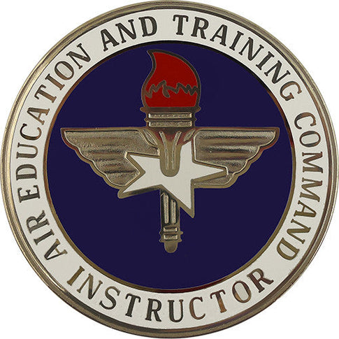 Air Force Air Education and Training Command Instructor Badges