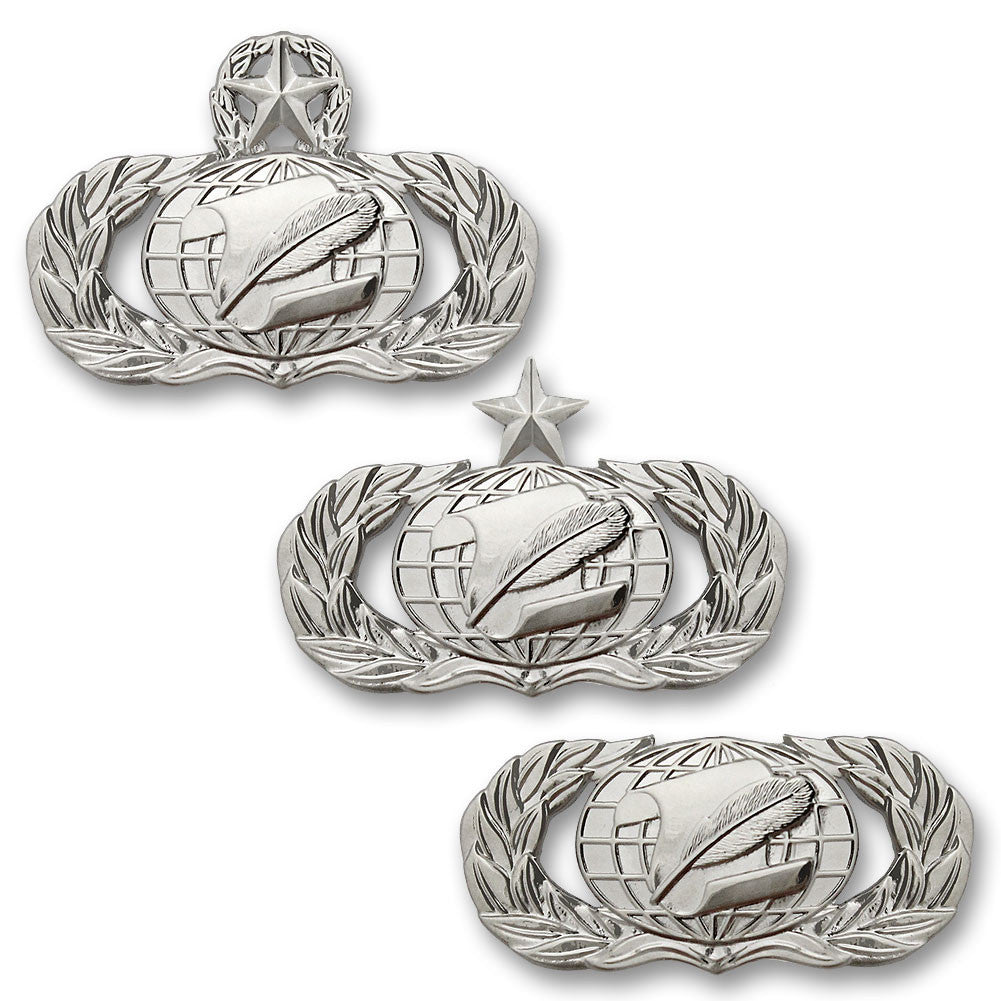 Air Force Information Management/Administration Badges Badges 