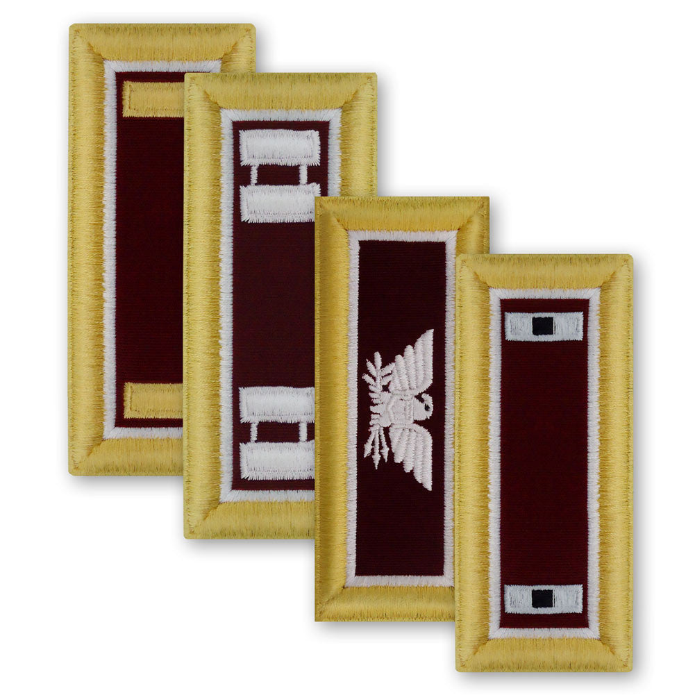 Army Male Shoulder Boards - Medical and Veterinary Rank 