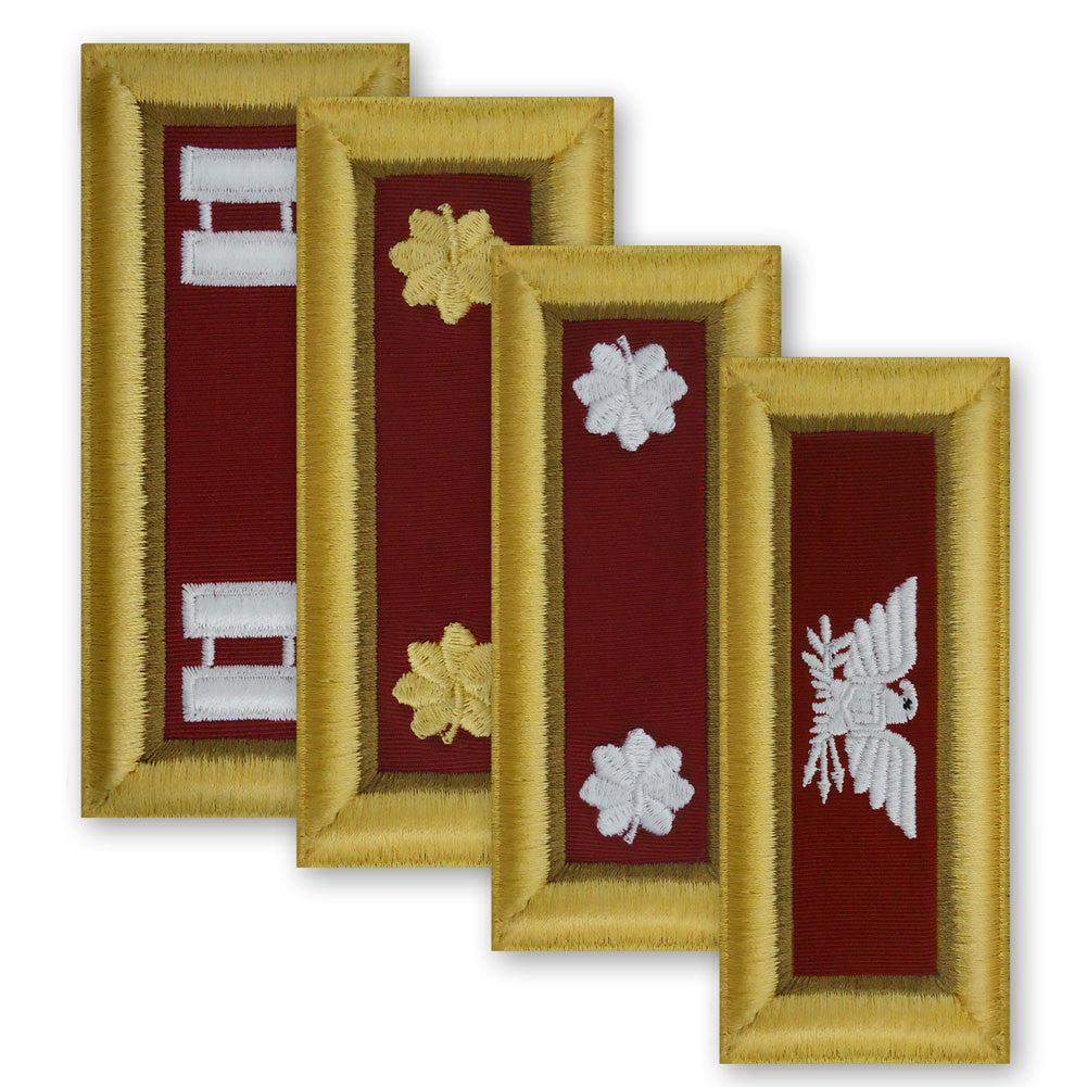 Army Female Shoulder Boards - Logistics Rank 