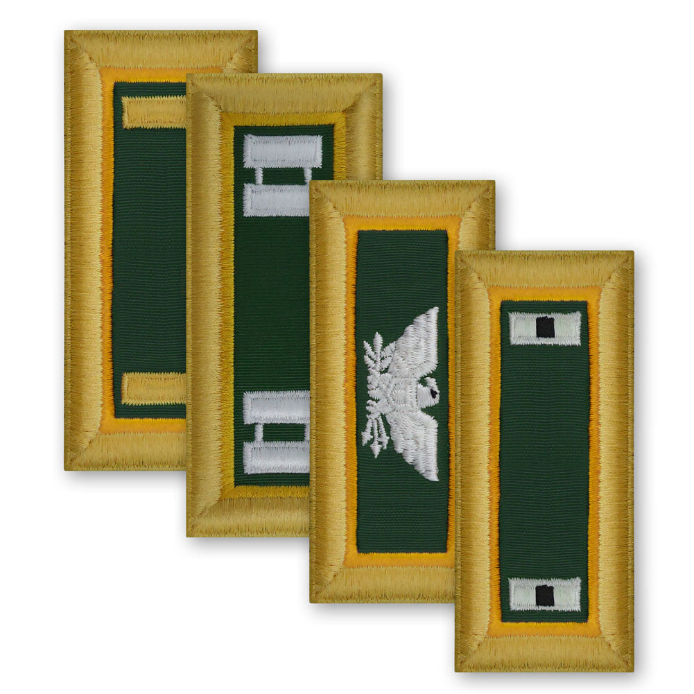 Army Female Shoulder Boards - Military Police Rank 