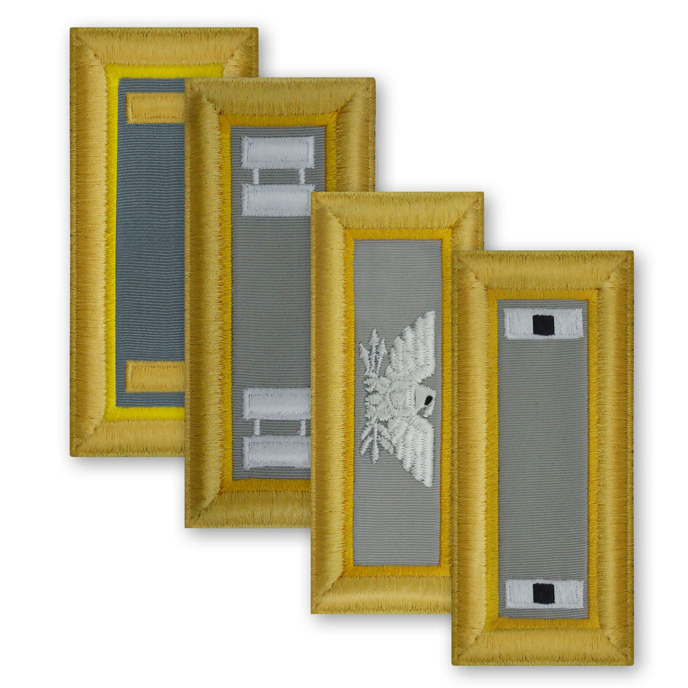 Army Male Shoulder Boards - Finance Rank 