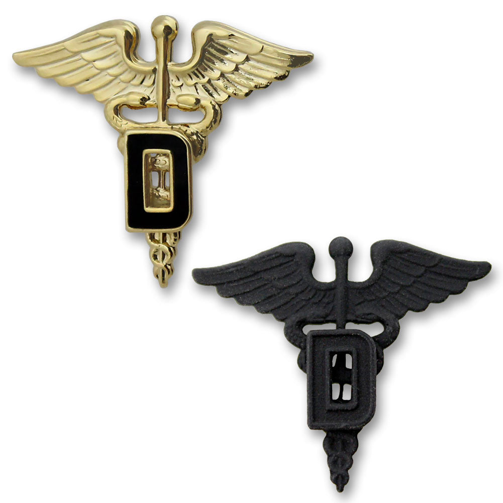 Army Dental Branch Insignia - Officer Badges 