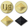 Army Finance Branch Insignia - Officer and Enlisted Badges 