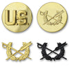 Army Judge Advocate Branch Insignia - Officer and Enlisted