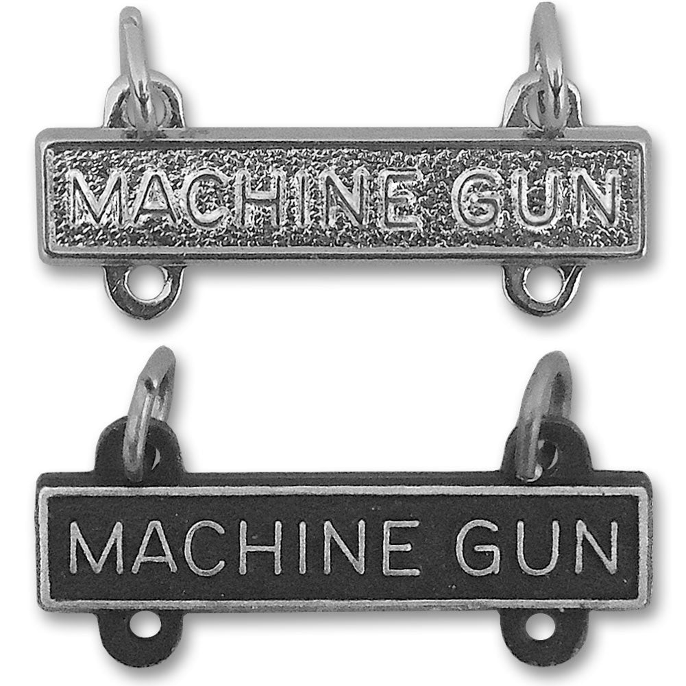 Machine Gun Bars Badges 