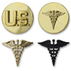 Army Medical Branch Insignia - Officer and Enlisted