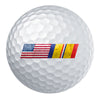 American Flag Combat Action Ribbon Blend Golf Ball Set