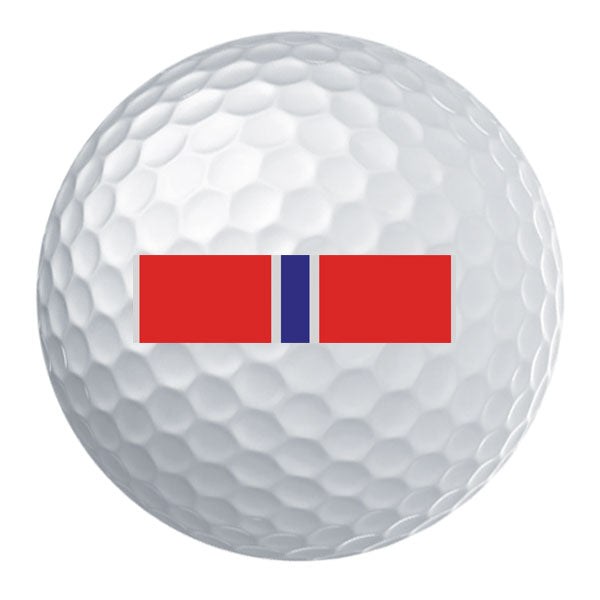 Bronze Star Ribbon Golf Ball Set Golf Balls 