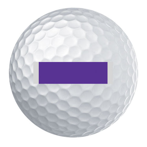 Purple Heart Ribbon Golf Ball Set