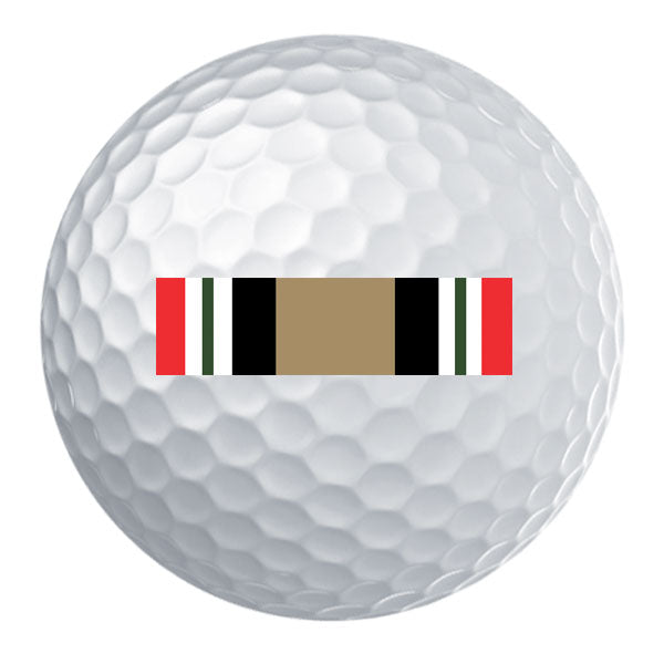 Iraq Campaign Ribbon Golf Ball Set Golf Balls 