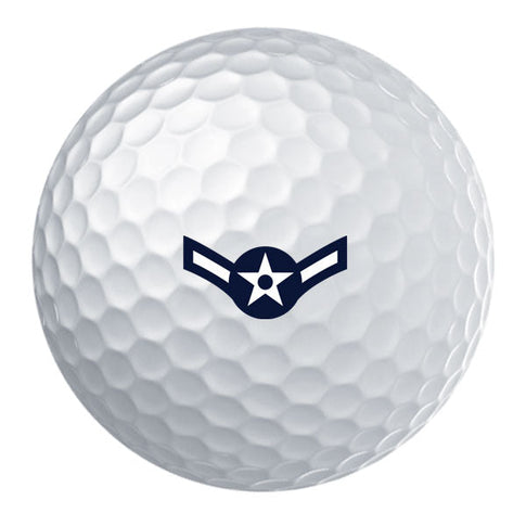 Air Force Rank Golf Ball Set