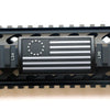 Betsy Ross Flag Black & White Rail Covers Rail Cover 85549