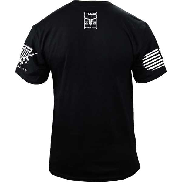 Bullet Hole Arizona Flag Ripped T-Shirt Shirts 