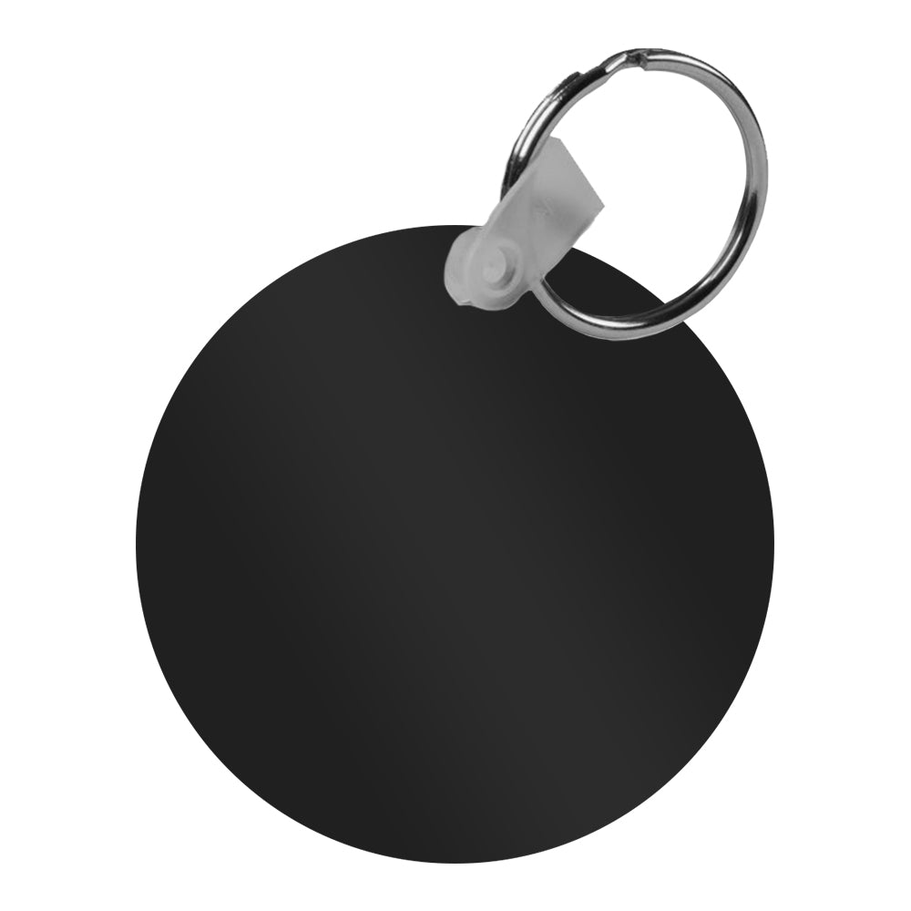 Custom Keychain Swag Blanks Blank.Keychain.Black