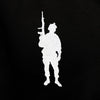 Soldier Silhouette Embroidered Performance Polo