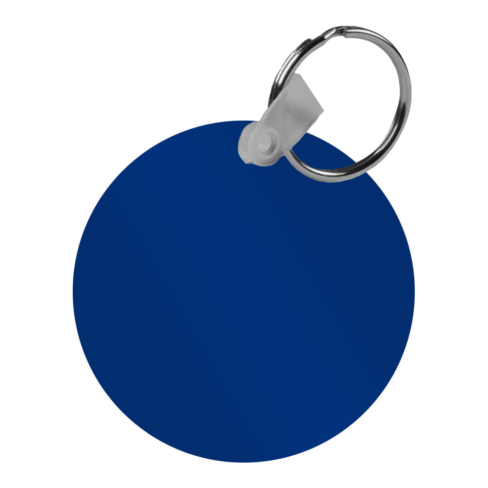 Custom Keychain Swag Blanks Blank.Keychain.Blue