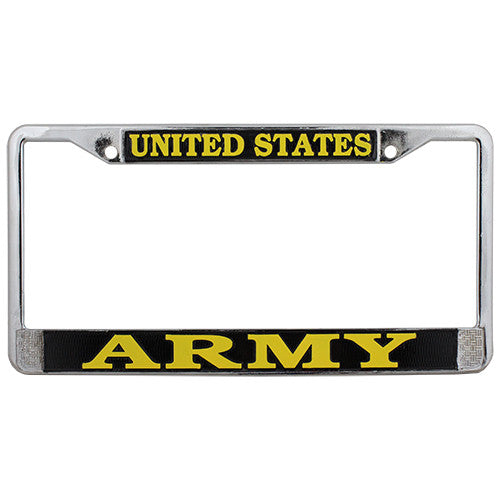Army License Plate Frame License Plates 