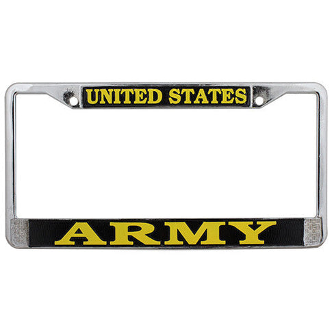 Army License Plate Frame