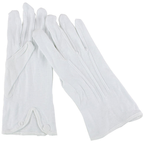 White Parade Gloves
