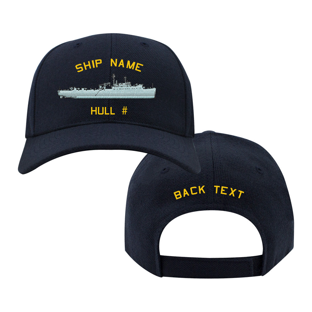 NCB U.S. Navy Custom Ship Caps - Navy Blue CASA-GRANDE