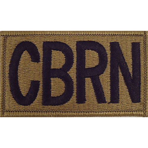 CBRN Chemical Brassard MultiCam Patch Patches and Service Stripes 