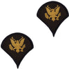 Army Class A (Gold on Green) Enlisted Rank - Female Size Rank 6524 SPC-F