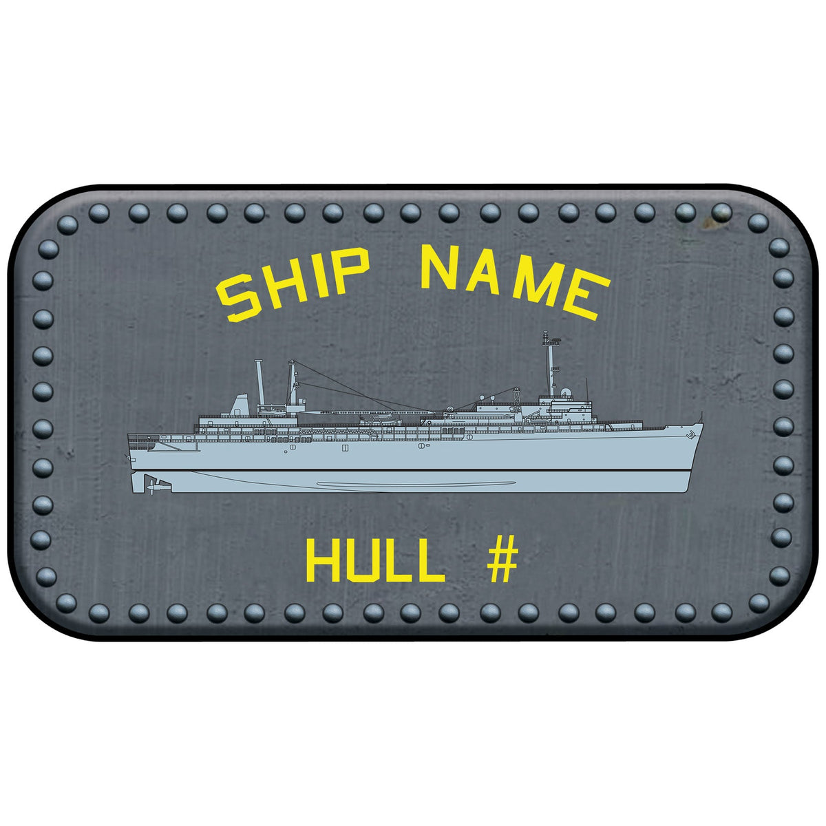U.S. Navy Custom Ship Sticker Stickers and Decals 