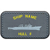 U.S. Navy Custom Ship Sticker Stickers and Decals Sherman.sticker
