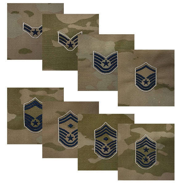 Space Force - Air Force Multicam Rank - Enlisted | USAMM