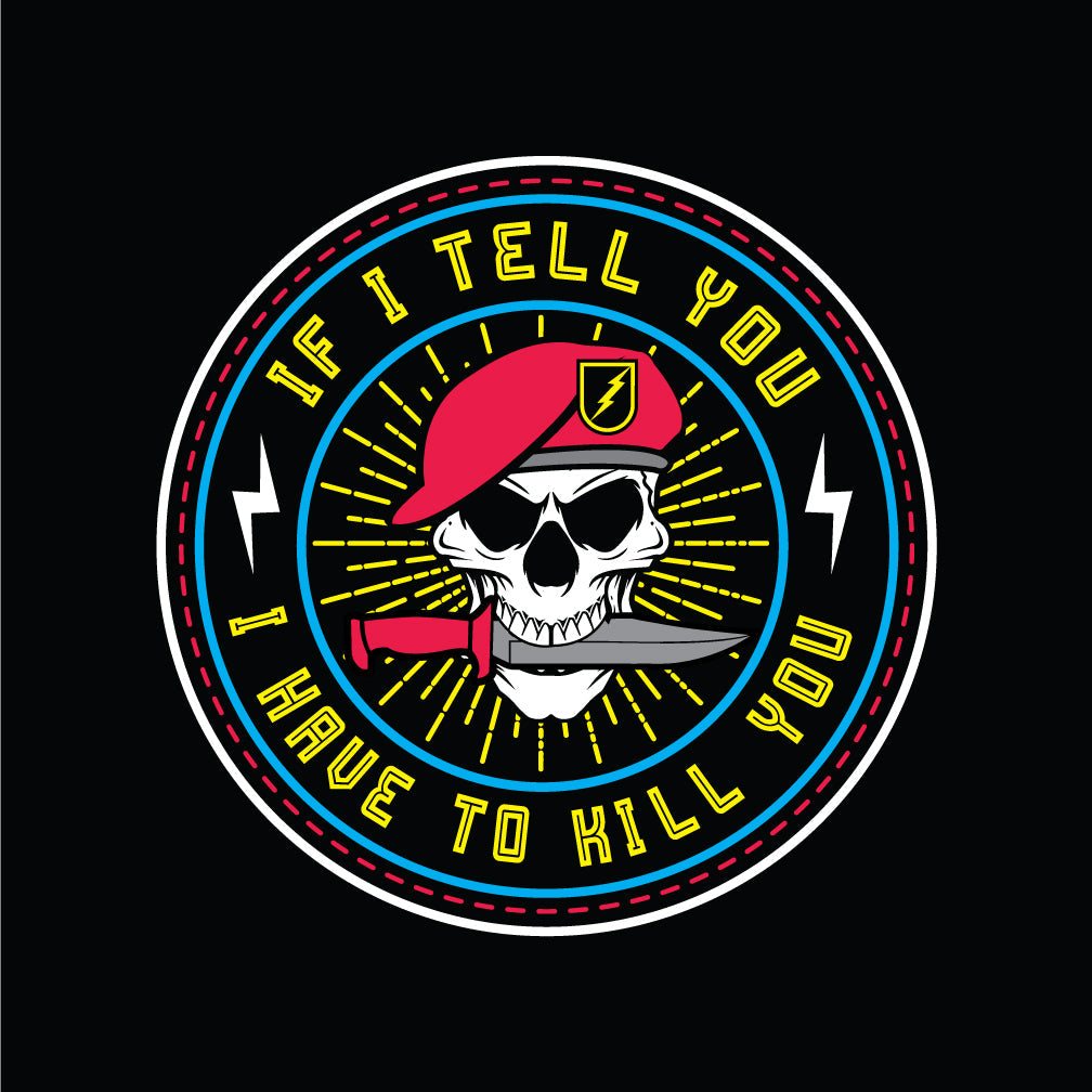 If I Tell You...80's Graphic T-shirt Shirts 