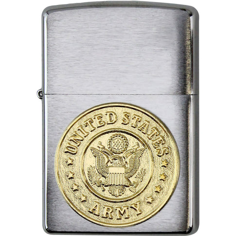 Army Crest Zippo Lighter