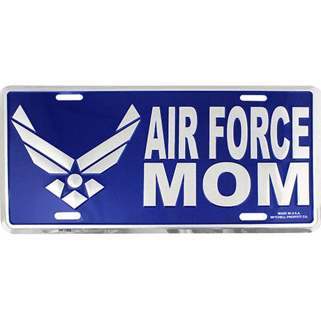 Air Force Mom Blue License Plate License Plates 