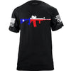 m4 Texas Flag T-shirt Shirts YFS.5.002.1.BKT.1