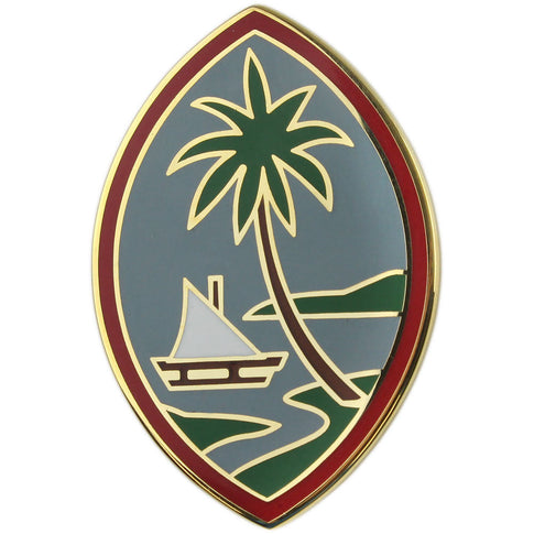 Guam National Guard Combat Service Identification Badge