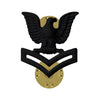 Navy and Marine Corps Subdued Black Metal Collar Insignia Rank - Single
