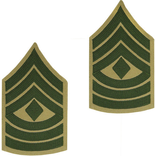 Marine Corps Embroidered Khaki Enlisted Rank - Male Size Rank MCR-68032