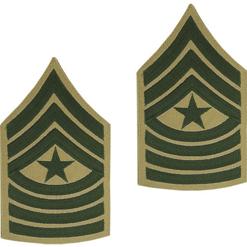 Marine Corps Embroidered Khaki Enlisted Rank - Male Size Rank MCR-68033
