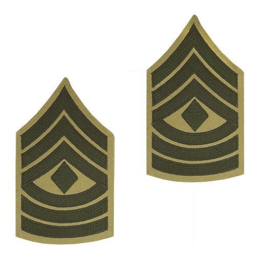 Marine Corps Embroidered Khaki Enlisted Rank - Female Size Rank MCR-68072