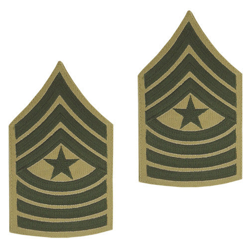 Marine Corps Embroidered Khaki Enlisted Rank - Female Size Rank MCR-68073