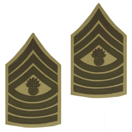 Marine Corps Embroidered Khaki Enlisted Rank - Female Size Rank MCR-68074