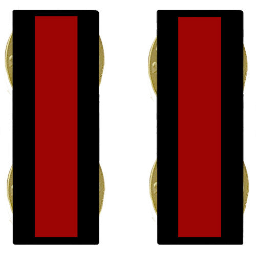 Marine Corps Subdued Black Metal Collar Rank - Enlisted and Officer Rank MCR-68134