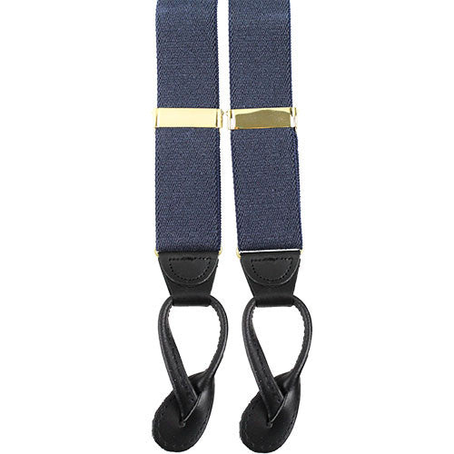 USAMM - Army Branch Specific Dress Suspenders with Leather ends