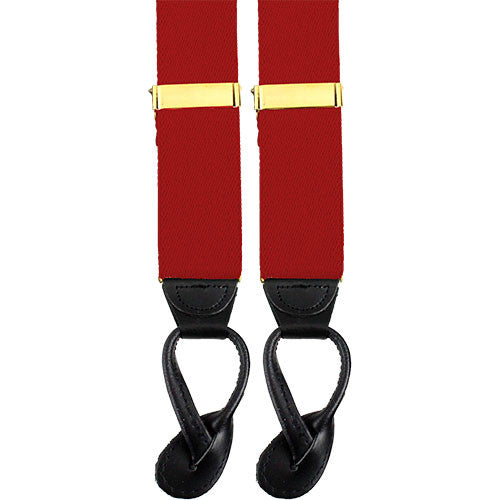 Army Branch Specific Dress Suspenders with Leather Ends Dress Uniform Accessories MCU00962