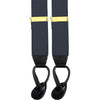 Army Branch Specific Dress Suspenders with Leather Ends