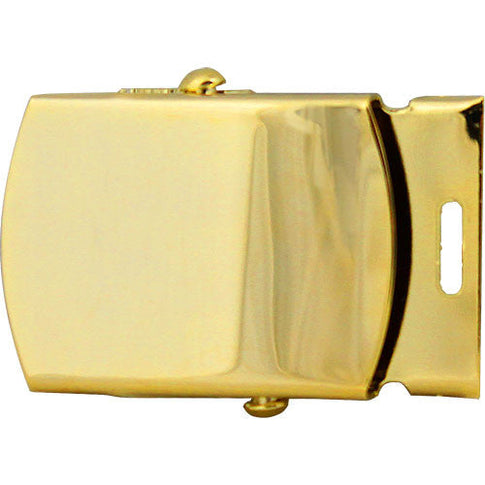 Army Dress Belt Buckle - Gold with Tip