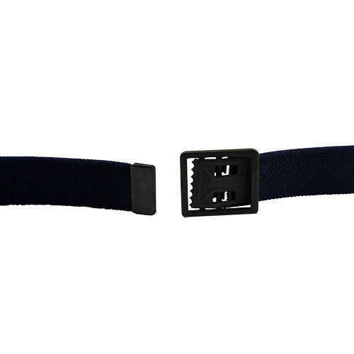 Air Force Dress Belt - Blue Elastic With Open Face Buckle Dress Uniform Accessories 