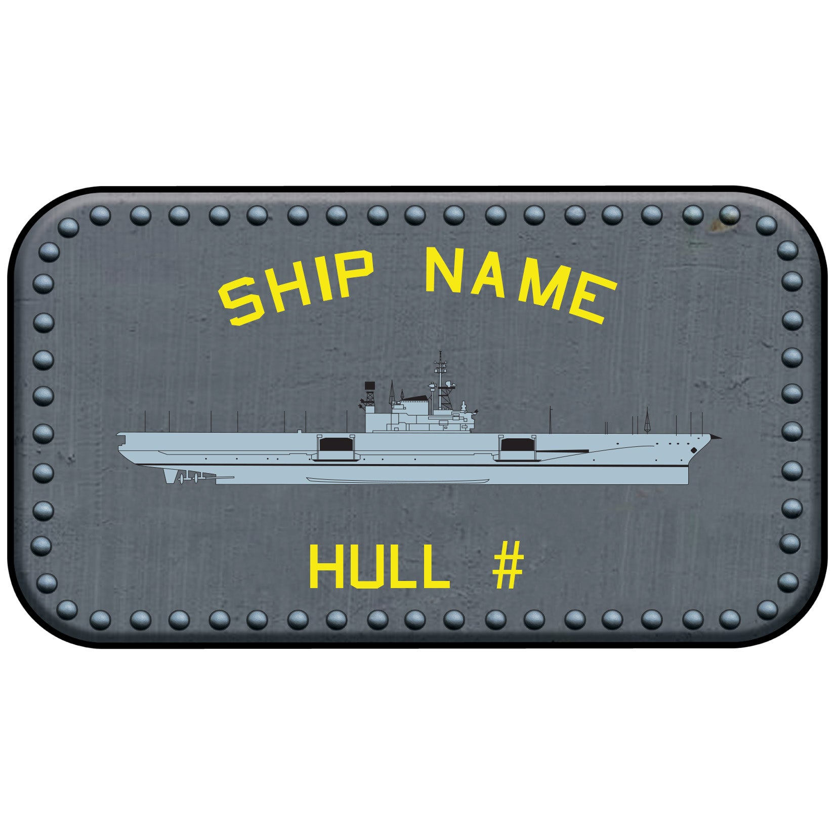 U.S. Navy Custom Ship Sticker Stickers and Decals 
